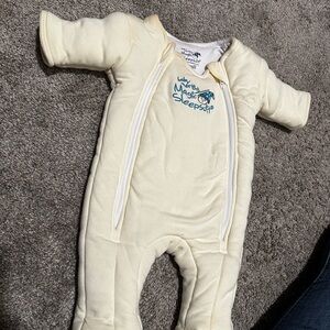 Baby Merlin Magic Sleepsuit- Yellow (Small)